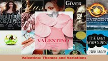 Read  Valentino Themes and Variations EBooks Online