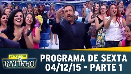 Programa do Ratinho 04.12.15 - Sexta - Parte 1