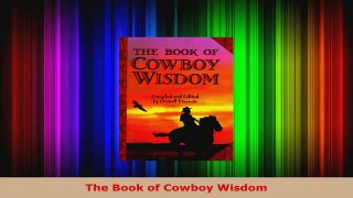 Read  The Book of Cowboy Wisdom PDF Online