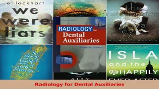 Radiology for Dental Auxiliaries PDF