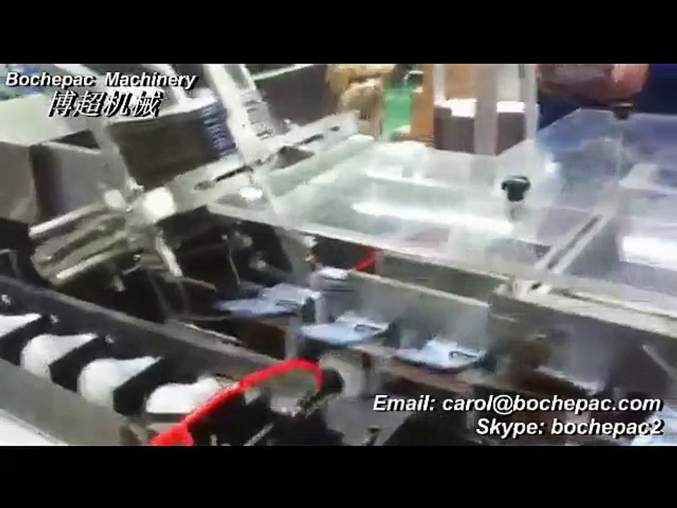 LED light packaging machine cartoning machine box packing machine