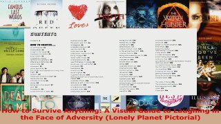 Read  How to Survive Anything A Visual Guide to Laughing in the Face of Adversity Lonely EBooks Online