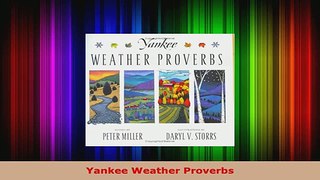 Download  Yankee Weather Proverbs PDF Online