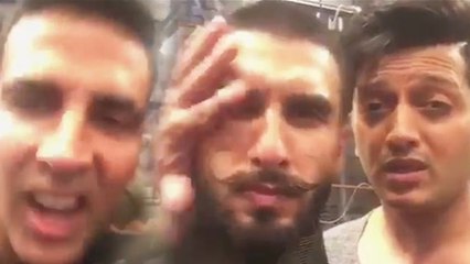 Bajirao Mastani Hilarious DUBSMASH By Akshay Kumar, Ranveer Singh