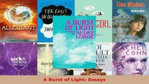 Download  A Burst of Light Essays PDF Online