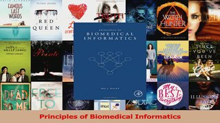 PDF Download  Principles of Biomedical Informatics PDF Full Ebook
