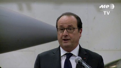 Hollande: le Charles-de-Gaulle dans le Golfe dans quelques jours