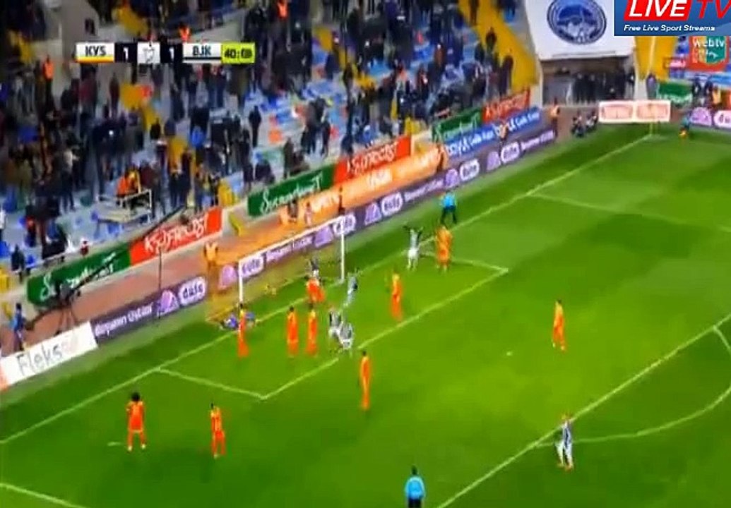 Jose Sosa Goal - Kayserispor 1 - 2 Besiktas - 05/12/2015