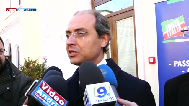 Dal Sindaco di Ascoli Piceno a Luigi Vitali: tutti presenti alla Winter School di Andria targata FI
