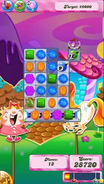 Candy Crush Saga Level 1341 No Booster