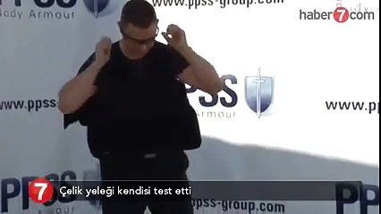 Çelik Yelek Böyle Test Edilir