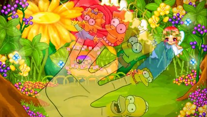 The Simpsons Finger Family Nursery Rhyme cartoon youtube The Simpsons Finger Family