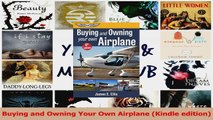 PDF Download  Buying and Owning Your Own Airplane Kindle edition Download Full Ebook