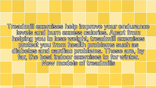 Treadmill Exercises For Endurance