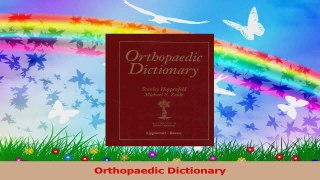 Orthopaedic Dictionary PDF