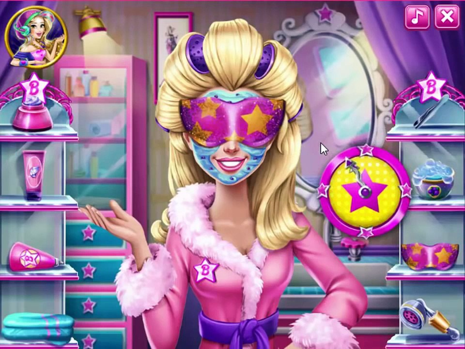 ᴴᴰ ♥♥♥ Barbie Game Movie Super Barbie Real Makeover Baby videos games for kids