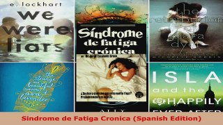 Read  Sindrome de Fatiga Cronica Spanish Edition PDF Free