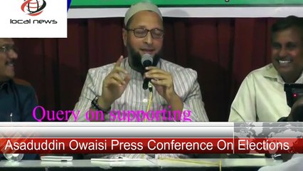 Latest Press Conference Asaduddin Owaisi on GHMC Elections In Hyderabad