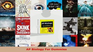 Read  AP Biology For Dummies Ebook Free