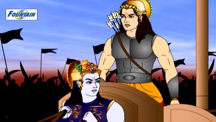Mahabharat - Battle of Kara & Arjuna - Kannada -(720p)