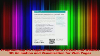 Read  Programming 3D Applications with HTML5 and WebGL 3D Animation and Visualization for Web Ebook Online