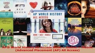 Download  AP World History All Access Book  Online  Mobile Advanced Placement AP All Access PDF Online