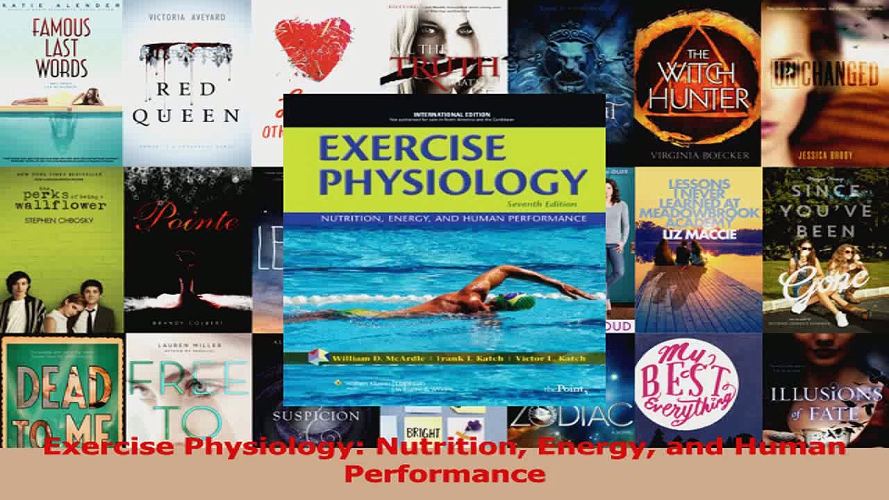 PDF Download  Exercise Physiology Nutrition Energy and Human Performance Read Full Ebook