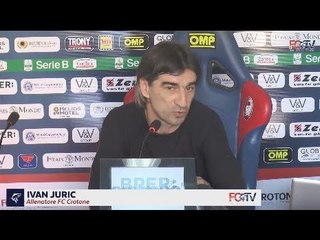 La conferenza di Juric alla vigilia di #CrotoneCesena