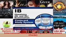 Read  IB Chemistry SL and HL Examination Flashcard Study System IB Test Practice Questions  EBooks Online