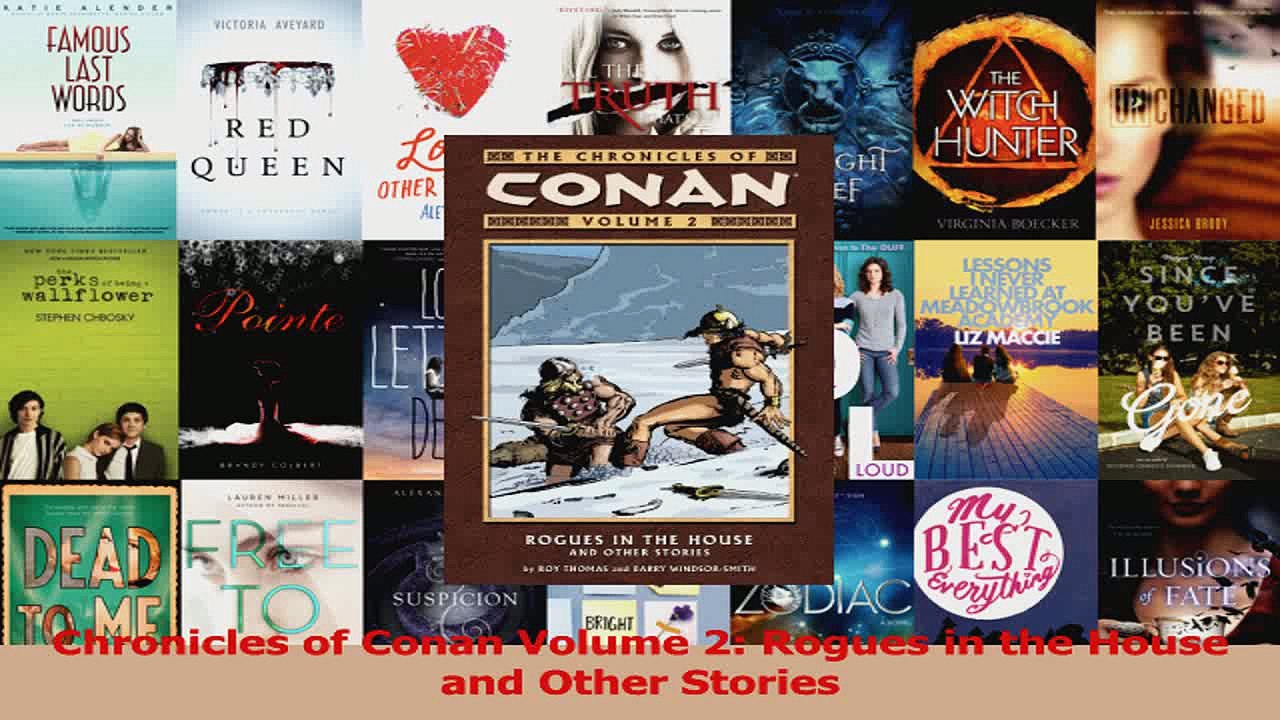 Read  Chronicles of Conan Volume 2 Rogues in the House and Other Stories Ebook Free