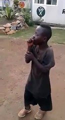 African Boy Singing Dil Dil Pakistan