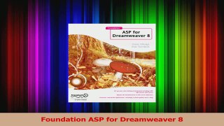 Read  Foundation ASP for Dreamweaver 8 PDF Free