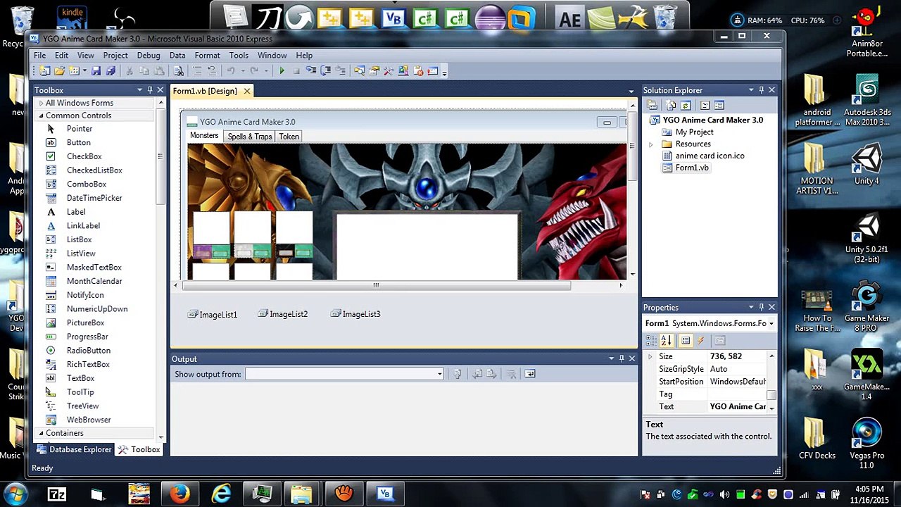 HM Software INC: YGO Anime Card Maker 3.0 (Source Code) 2015 By Kung Fu