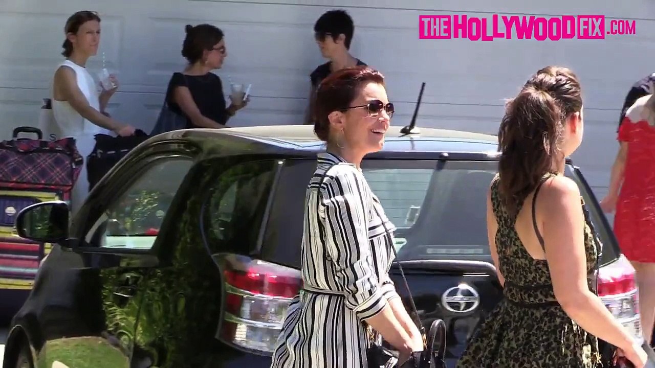Katie Lowes & Bellamy Young Attend Jennifer Kleins Day Of Indulgence Party 8.16.15