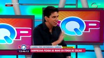 Claudio Valdivia le pidió matrimonio a Sabrina Sosa en Festival de Colina