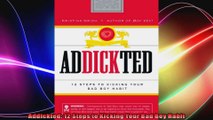 Addickted 12 Steps to Kicking Your Bad Boy Habit