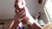 This Mom tries "The Hold" Technic to calm down her Baby and it Works!
