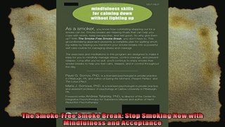 The SmokeFree Smoke Break Stop Smoking Now with Mindfulness and Acceptance