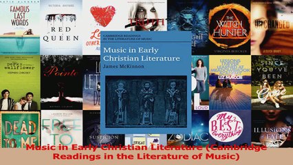 PDF Download  Music in Early Christian Literature Cambridge Readings in the Literature of Music PDF Full Ebook