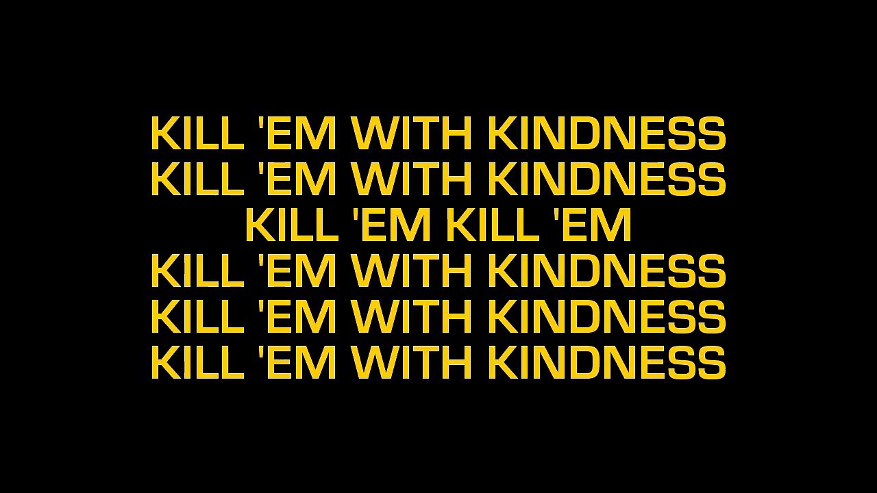 Selena Gomez  Kill 'em with Kindness karaoke lyrics