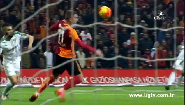 Galatasaray 3 – 0 Bursaspor ALL Goals and Highlights Super Lig 04.12.2015