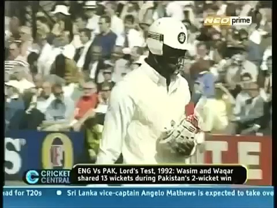 Killer Bowling Duo Wasim Akram and Waqar Younis against England - YouPlay _ Pakistan's fastest video portal