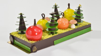 Bûche de Noël « Forêt du Morvan » Bernard Loiseau
