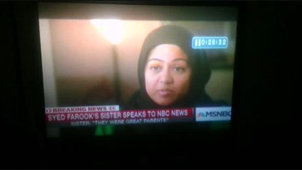 San Bernardino, California Shooting And Syed Farooks Sister Speaks