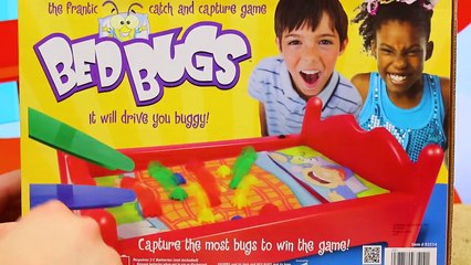 BED BUGS Family Game Night Challenge + Toy Grab Disney Cars Shopkins & My Little Pony