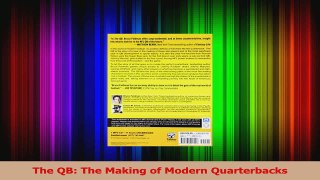 Download  The QB The Making of Modern Quarterbacks PDF Online