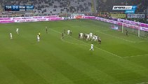 Miralem Pjanić Goal - Torino 0 - 1  AS Roma - 05/12/2015