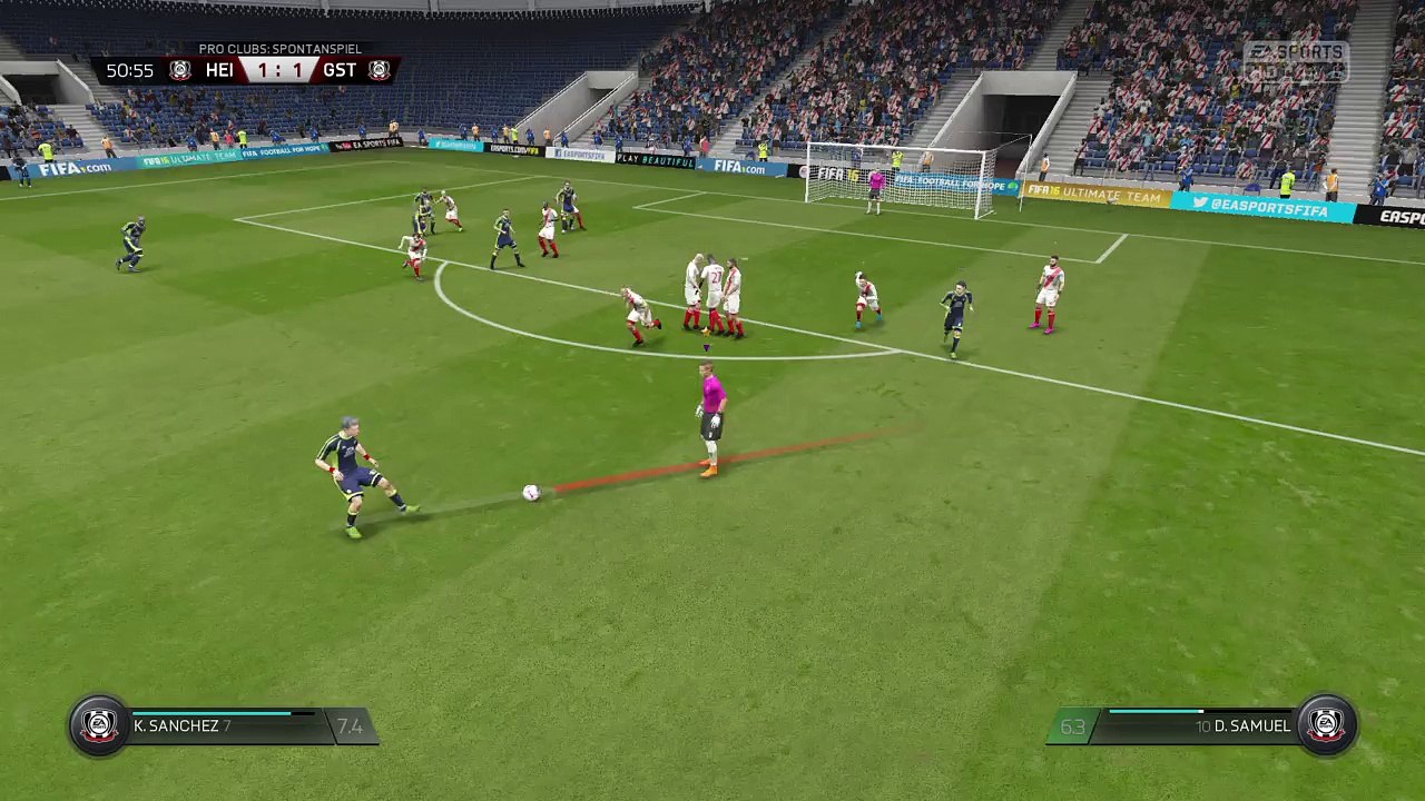 Unglaubliches Tor vom Torwart Fifa16