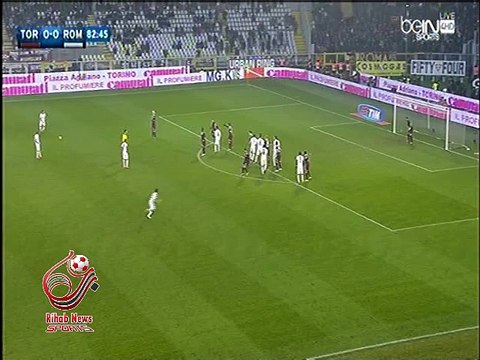 اهداف مباراة ( تورينو 1-1 روما ) الدوري الإيطالي الدرجة الاولي