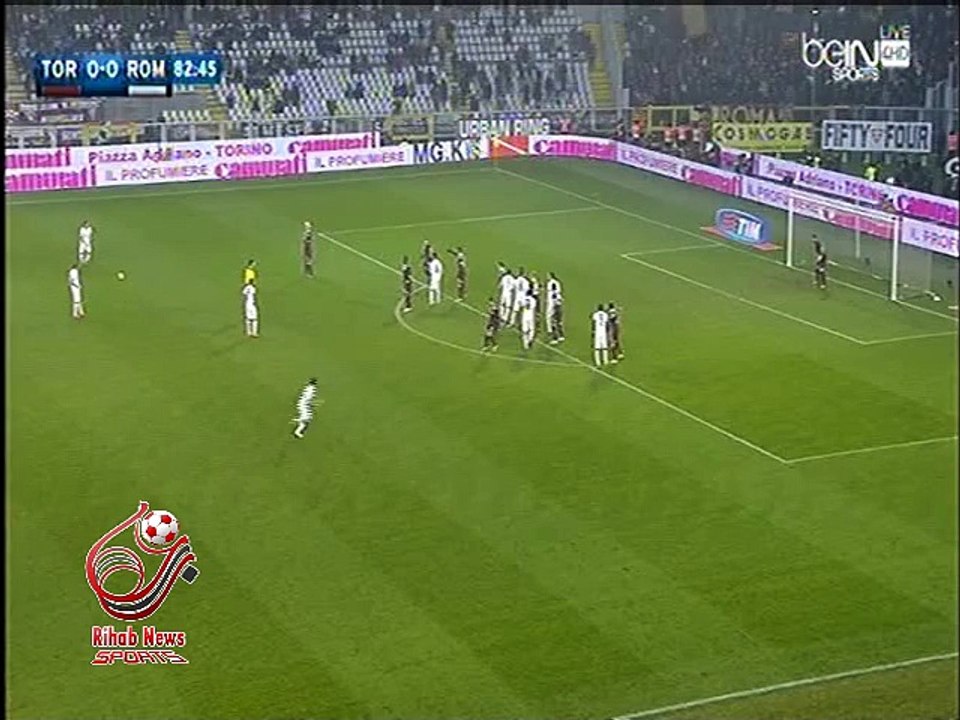 اهداف مباراة ( تورينو 1-1 روما ) الدوري الإيطالي الدرجة الاولي